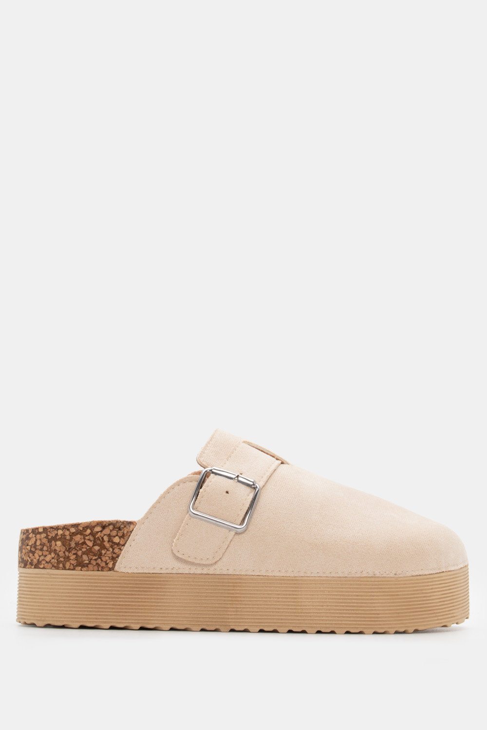 Clogs Σαμπό με Λουράκι - Μπεζ