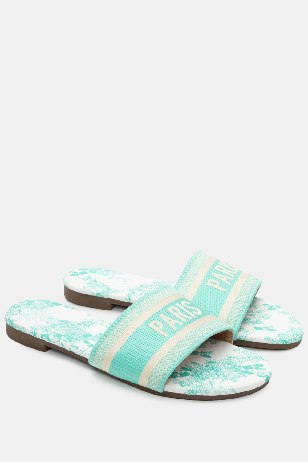 Flat Σανδάλια με Φαρδιά Φάσα - Βεραμάν