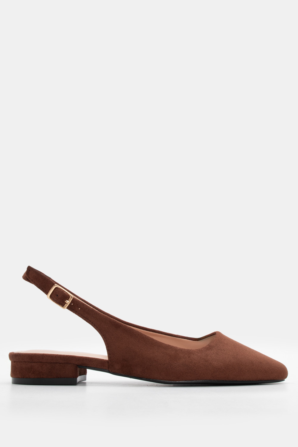 Γοβάκια με Τόκα - Καφέ Σκούρο