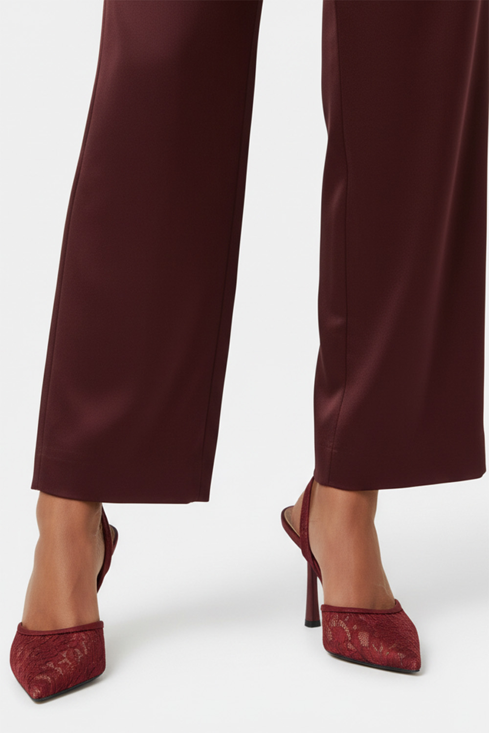 Γόβες με Δαντέλα - Μπορντό