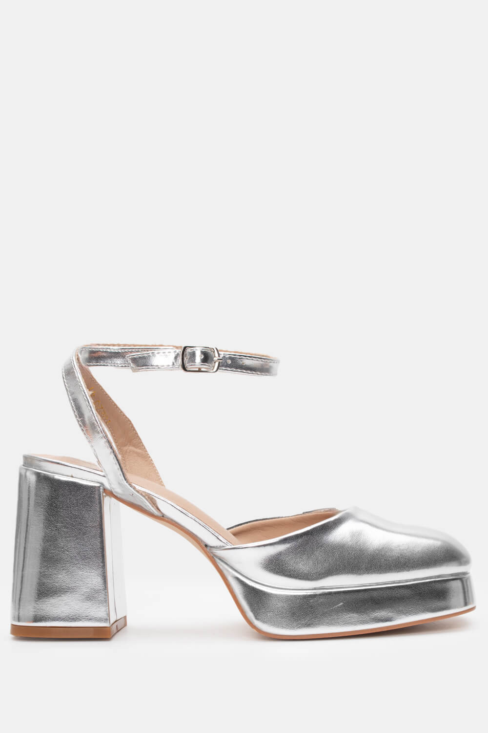 Luigi - ΣΗΜΑΝΤΙΚΟ: Σε περίπτωση διαφοράς τιμής από το κατάστημα ισχύει παντα και μόνο η τιμή του καταστήματος Γόβες με Φιάπα & Μπαρέτα - Ασημί