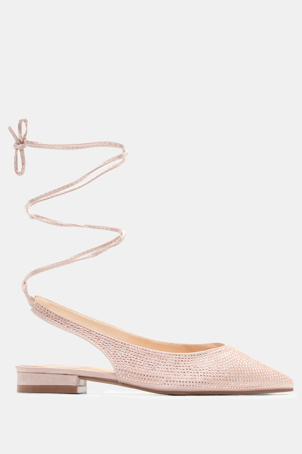 Luigi - ΣΗΜΑΝΤΙΚΟ: Σε περίπτωση διαφοράς τιμής από το κατάστημα ισχύει παντα και μόνο η τιμή του καταστήματος Γόβες Μυτερές με Strass & Κορδόνια - Χαλκός