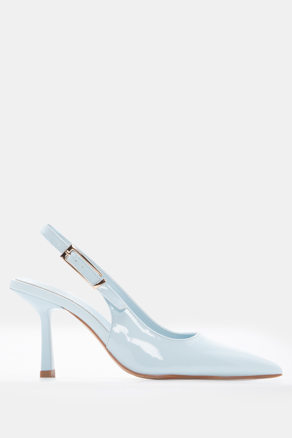 Γόβες Μυτερές Slingback - Γαλάζιο