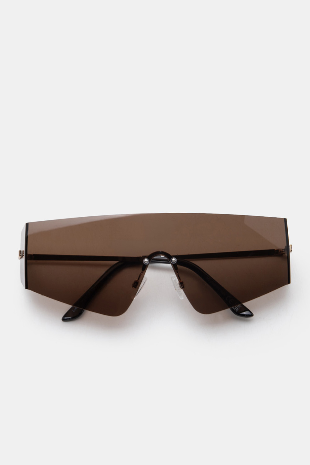 Γυαλιά Ηλιού Mask Style - Καφέ