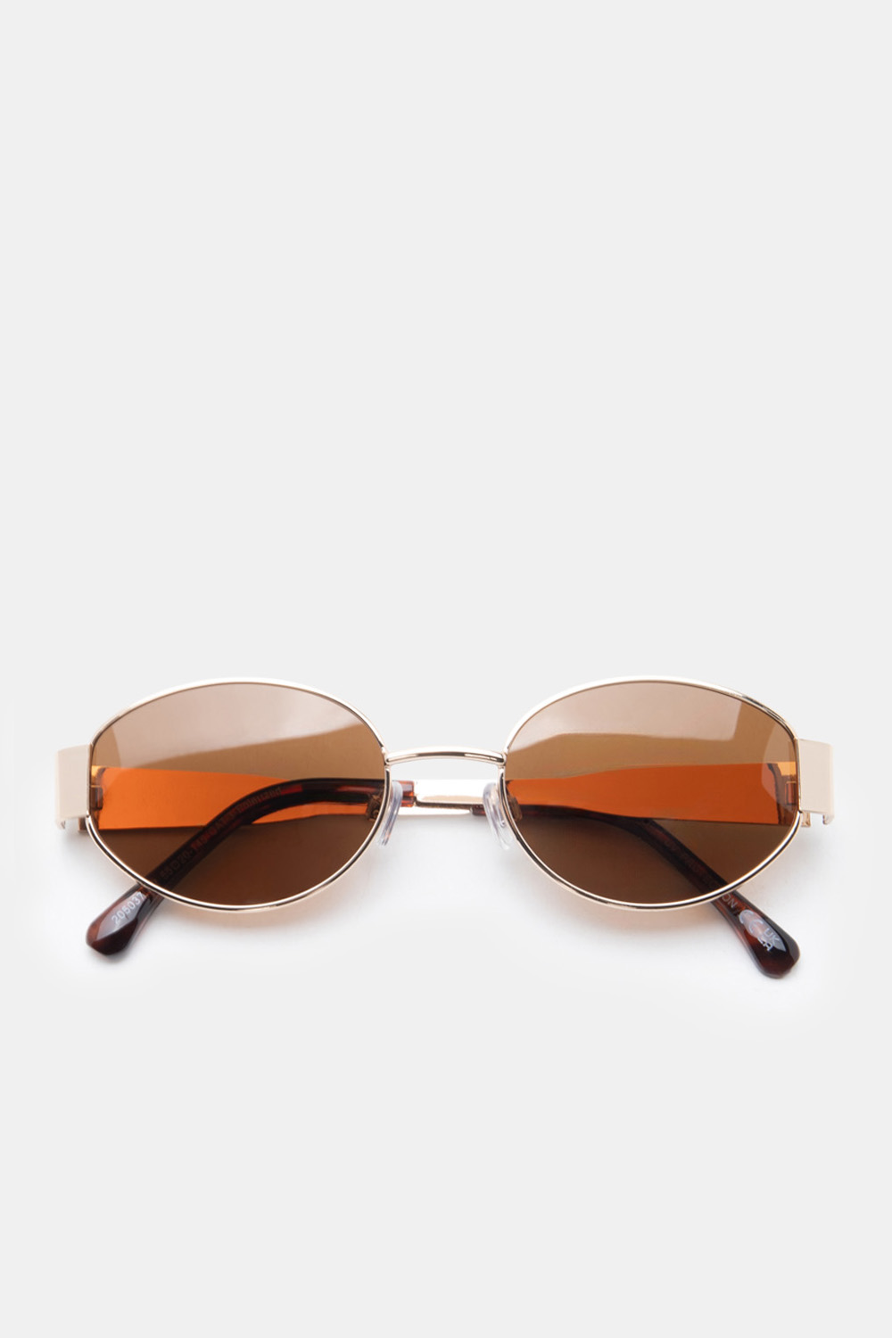 Γυαλιά Ηλιού Oval Style - Καφέ