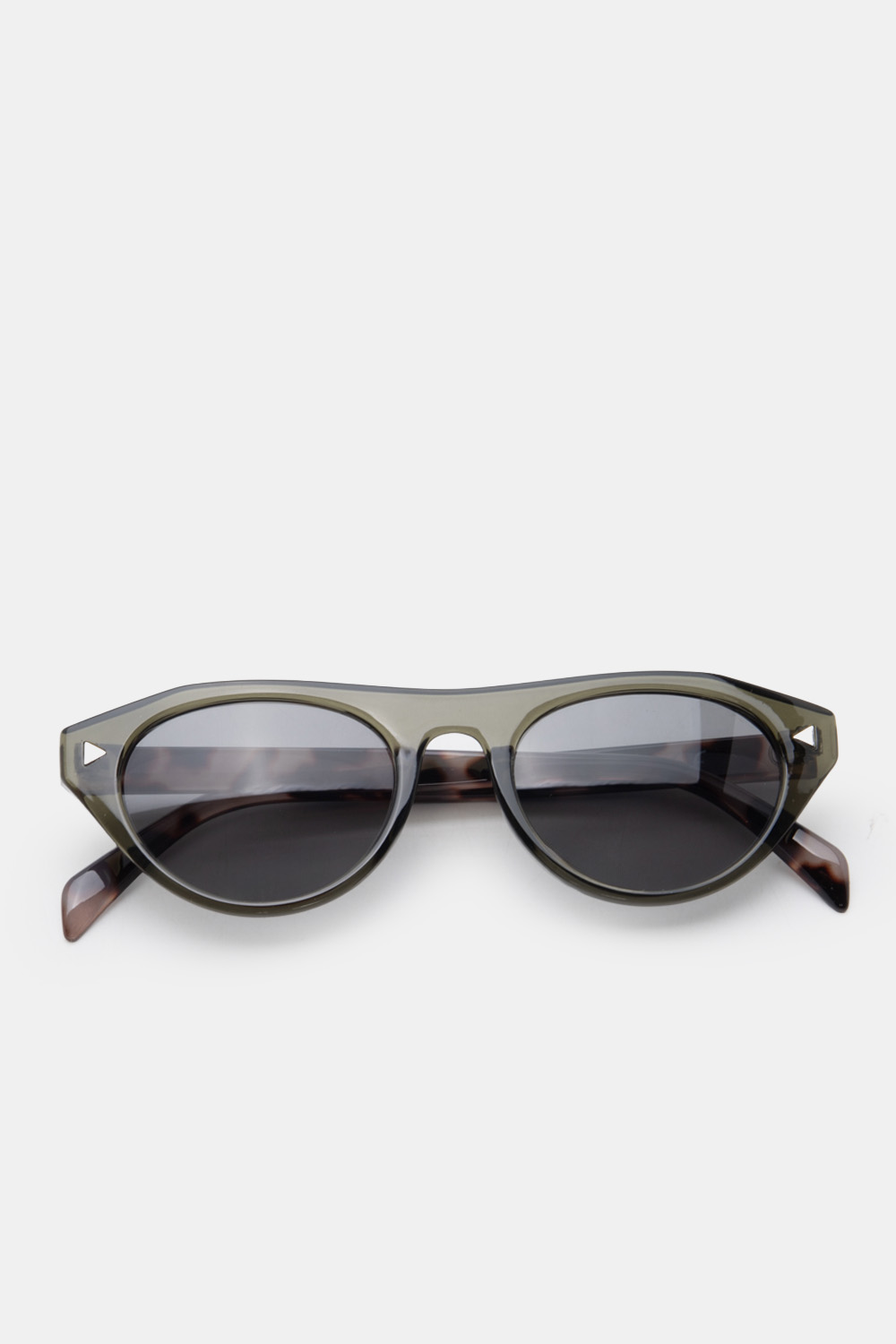 Γυαλιά Ηλιού Oval Style - Λαδί