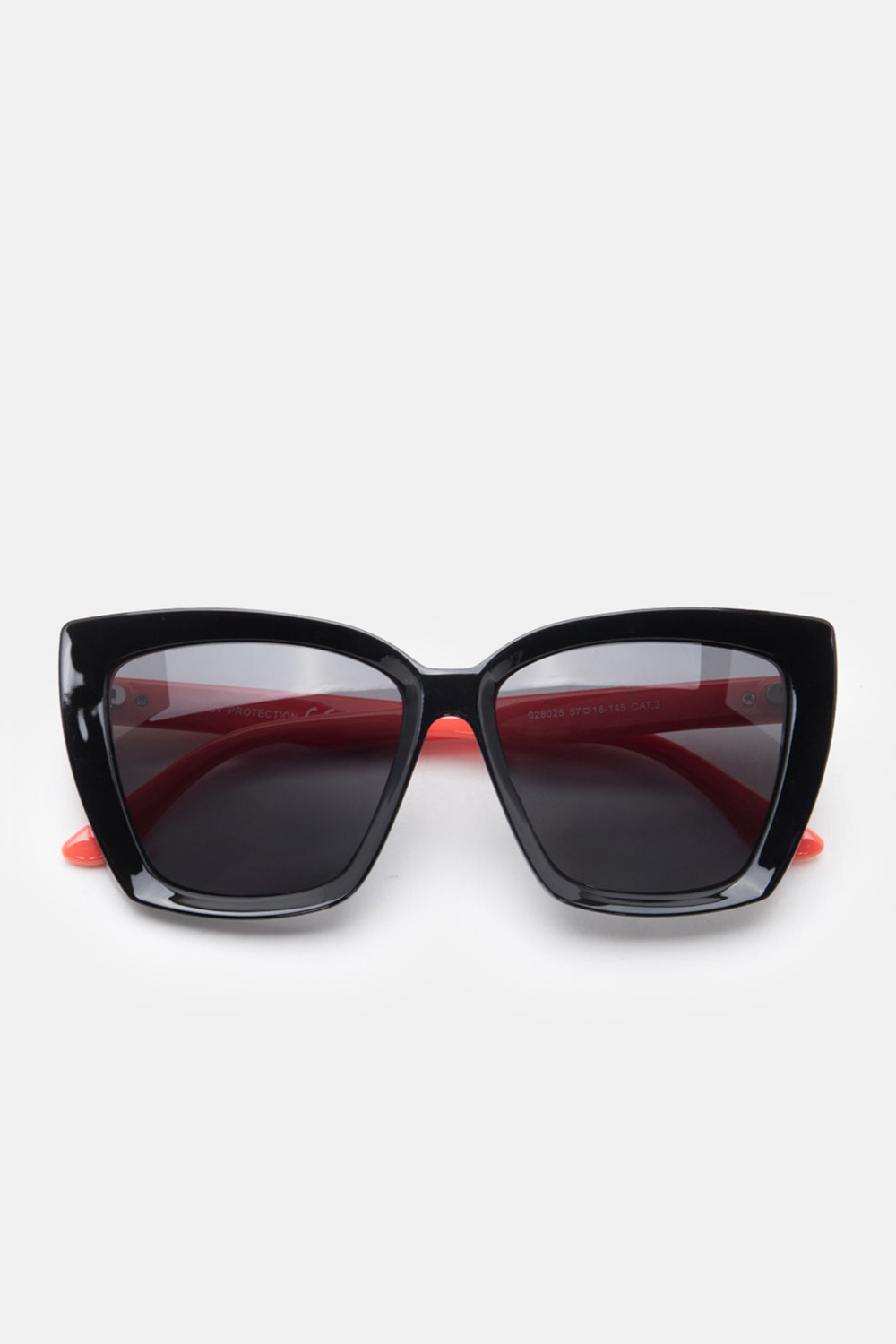 Γυαλιά Ηλιού Oversized Classy Butterfly - Κόκκινο