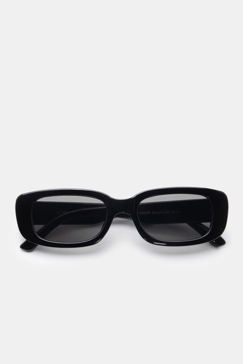 Γυαλιά Ηλιού Rectangle Style - Μαύρο