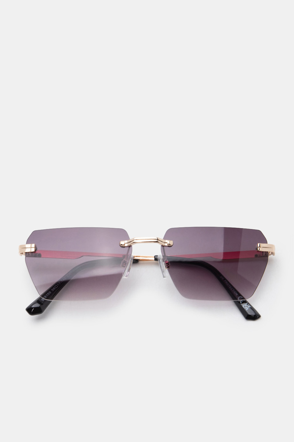 Γυαλιά Ηλιού Rimless Style - Μώβ