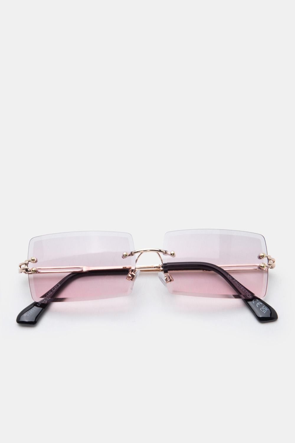 Γυαλιά Ηλιού Rimless Style - Ροζ