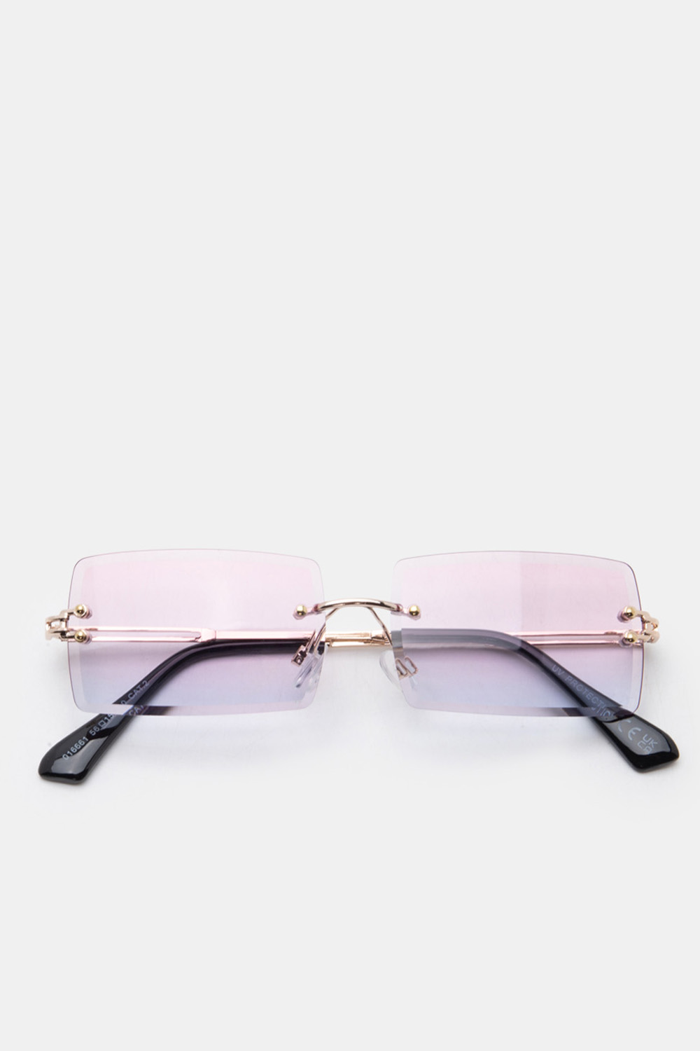 Γυαλιά Ηλιού Rimless Style - Μώβ