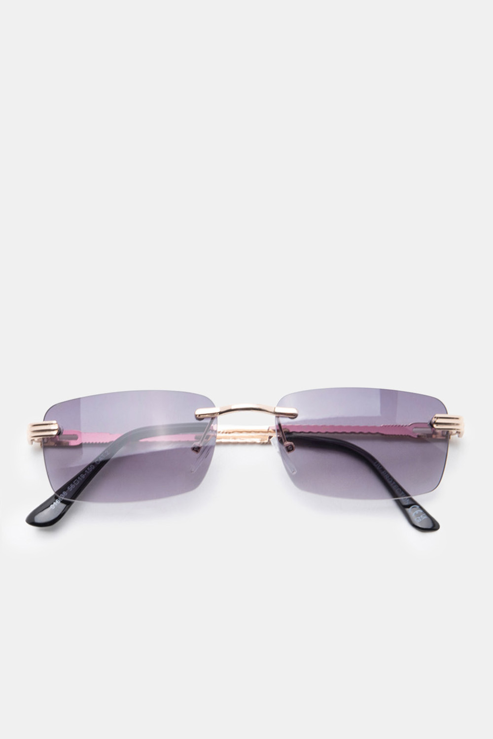 Γυαλιά Ηλιού Rimless Style - Ανθρακί