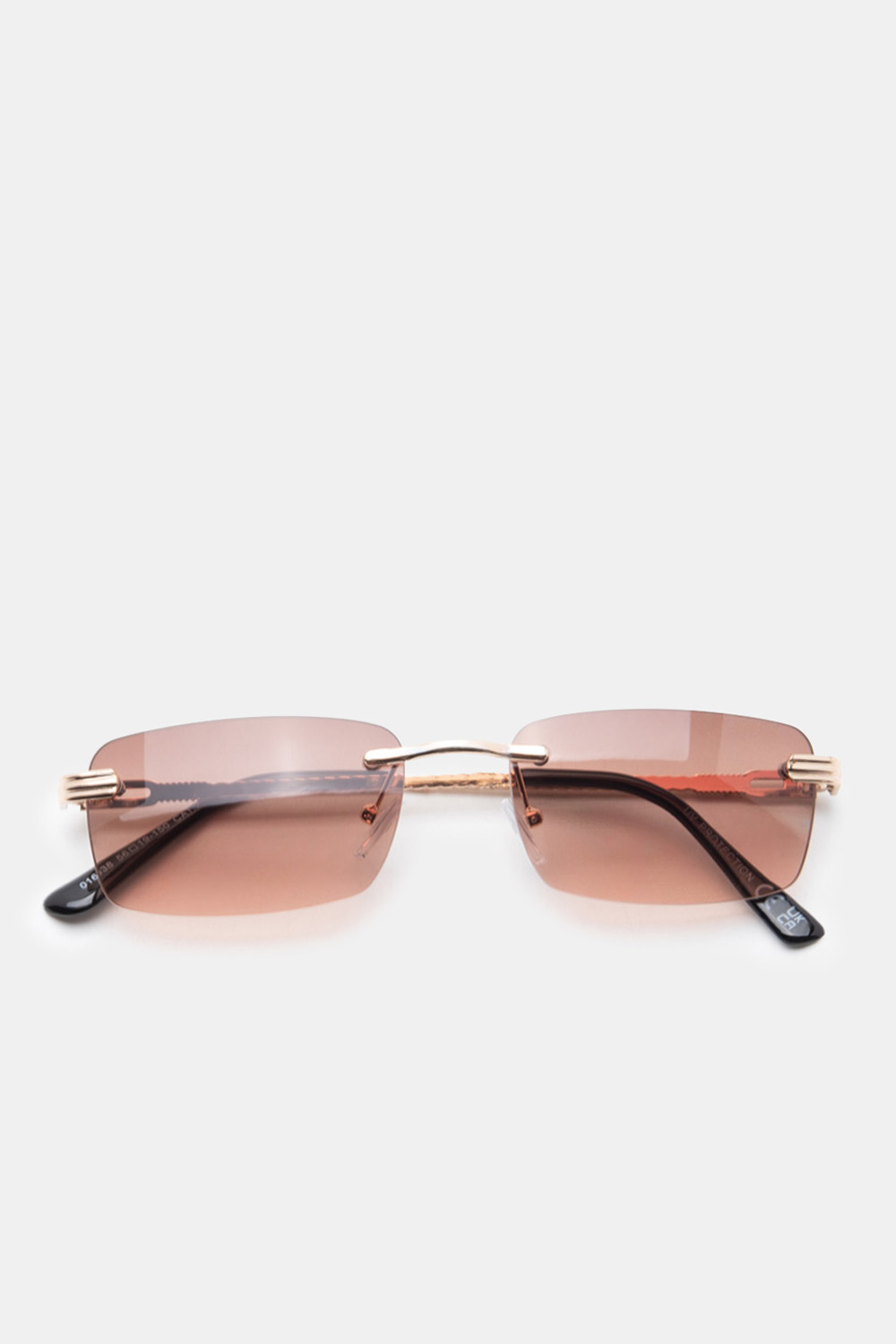 Γυαλιά Ηλιού Rimless Style - Καφέ