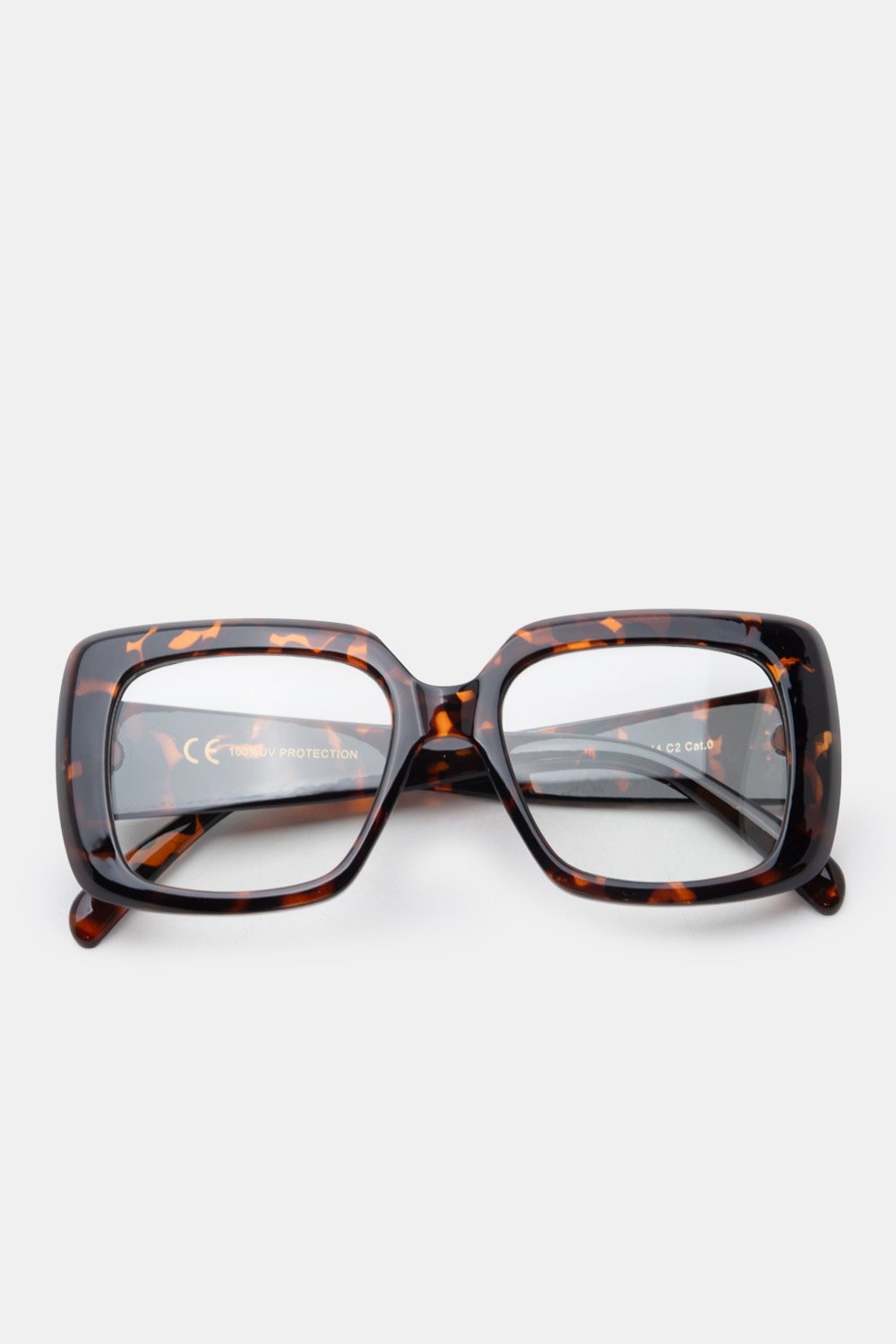Γυαλιά Ηλίου Oversized Bold Chic Square - Animal Print
