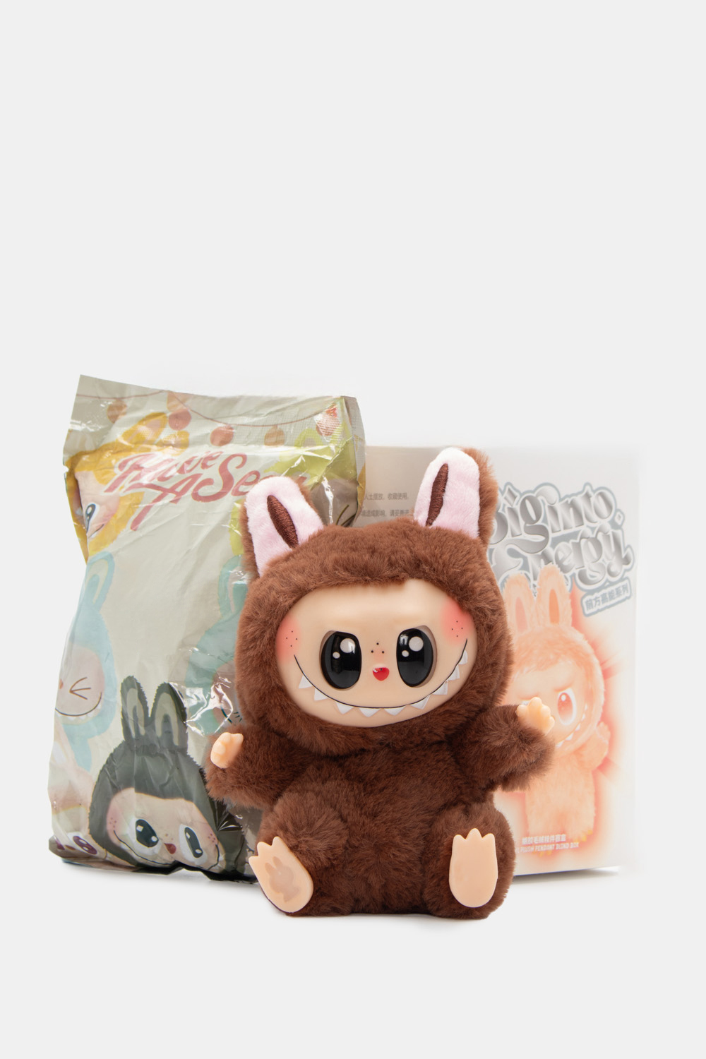 Luigi - ΣΗΜΑΝΤΙΚΟ: Σε περίπτωση διαφοράς τιμής από το κατάστημα ισχύει παντα και μόνο η τιμή του καταστήματος Λούτρινο Αρκουδάκι τύπου Labubu (Τυχαία επιλογή) - Πολύ