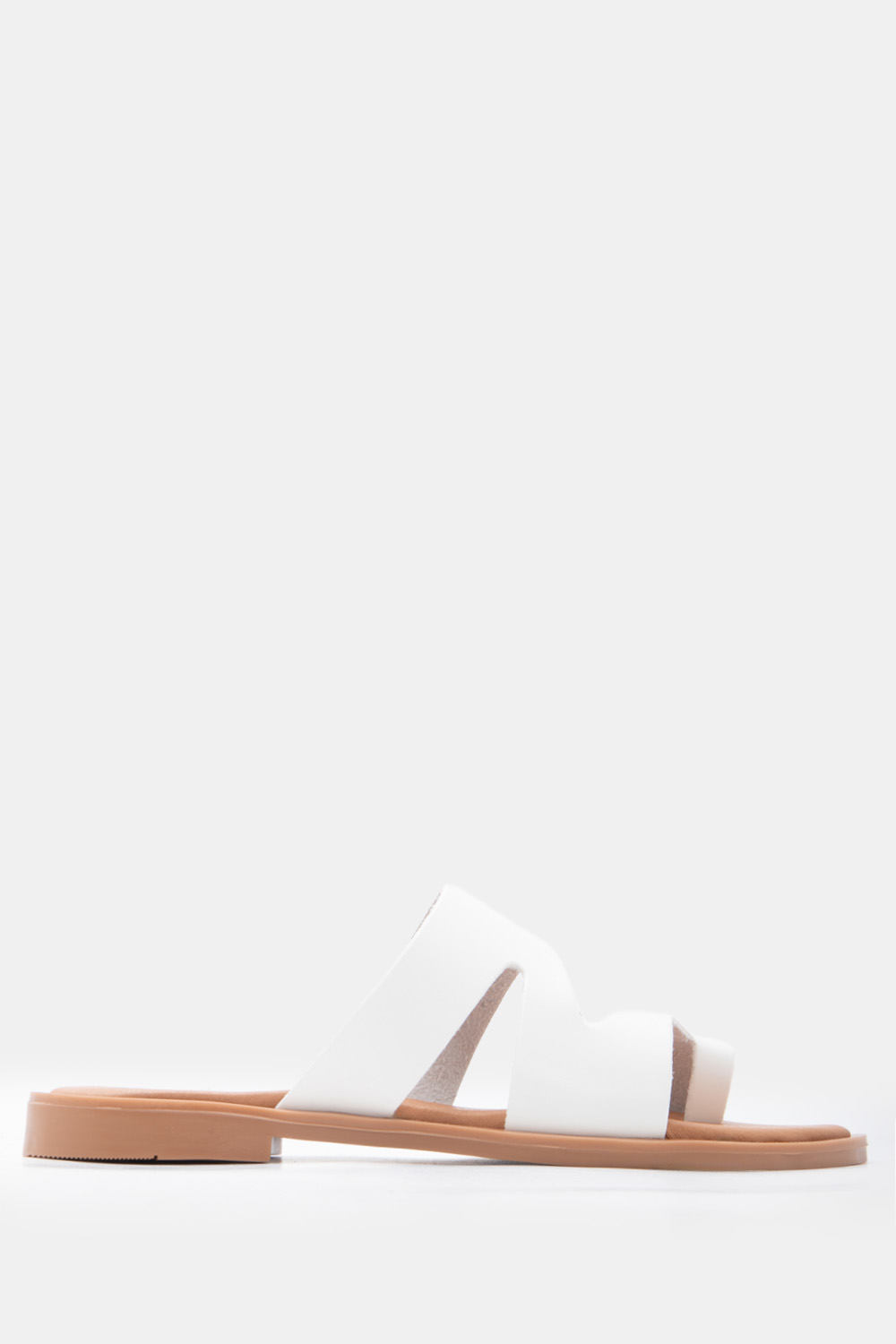 LUIGI DESIGN - Flat Σανδάλια με Ανοίγματα στο Πλάι - Λε