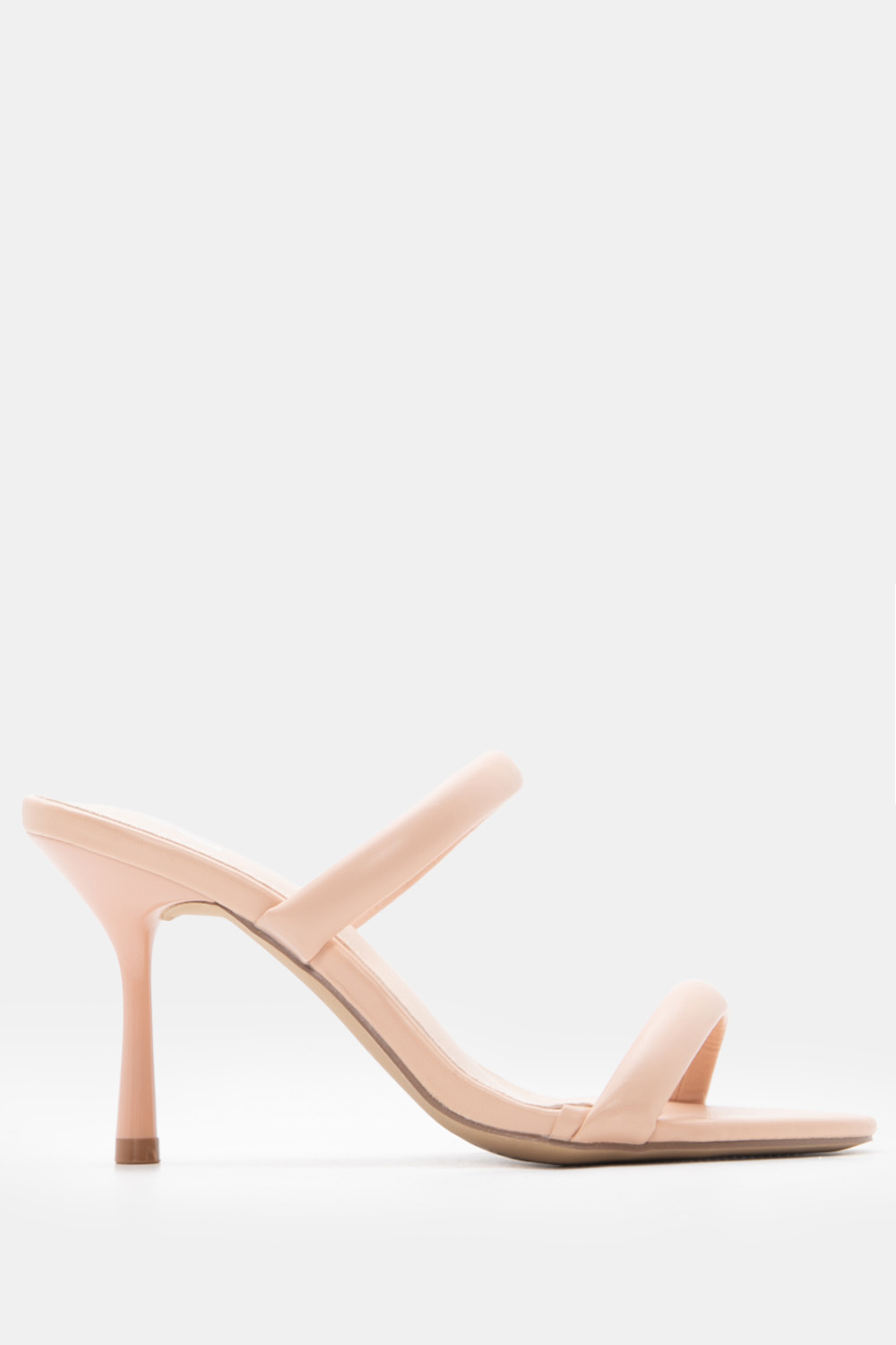 LUIGI DESIGN - Mules με Διπλά Λουράκια - Μπεζ