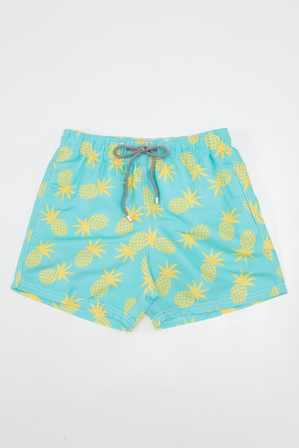 Μαγιό Ανδρικό Shorts Tropical Slim Fit Κίτρινο
