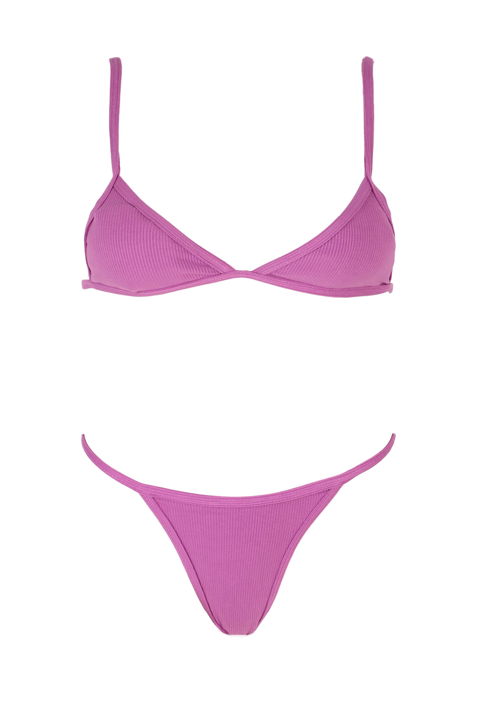 GIGI Μαγιό Σετ Μπικίνι Ριπ - Μώβ