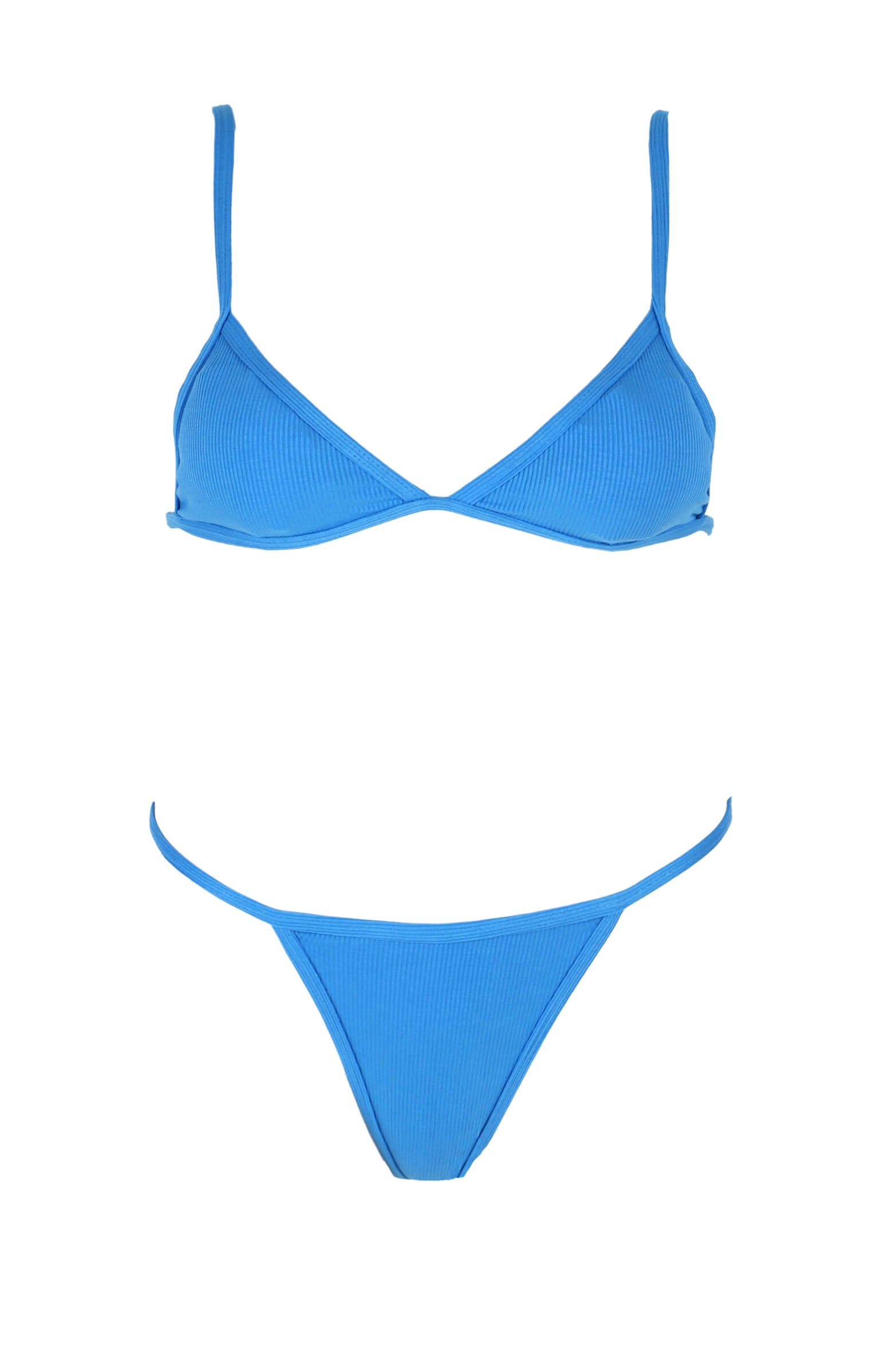 GIGI Μαγιό Σετ Μπικίνι Ριπ - Γαλάζιο
