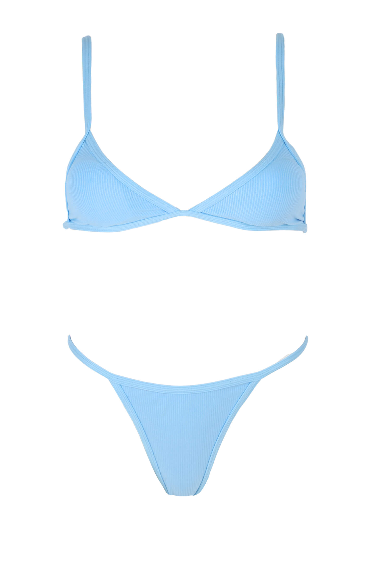 GIGI Μαγιό Σετ Μπικίνι Ριπ - Σιέλ
