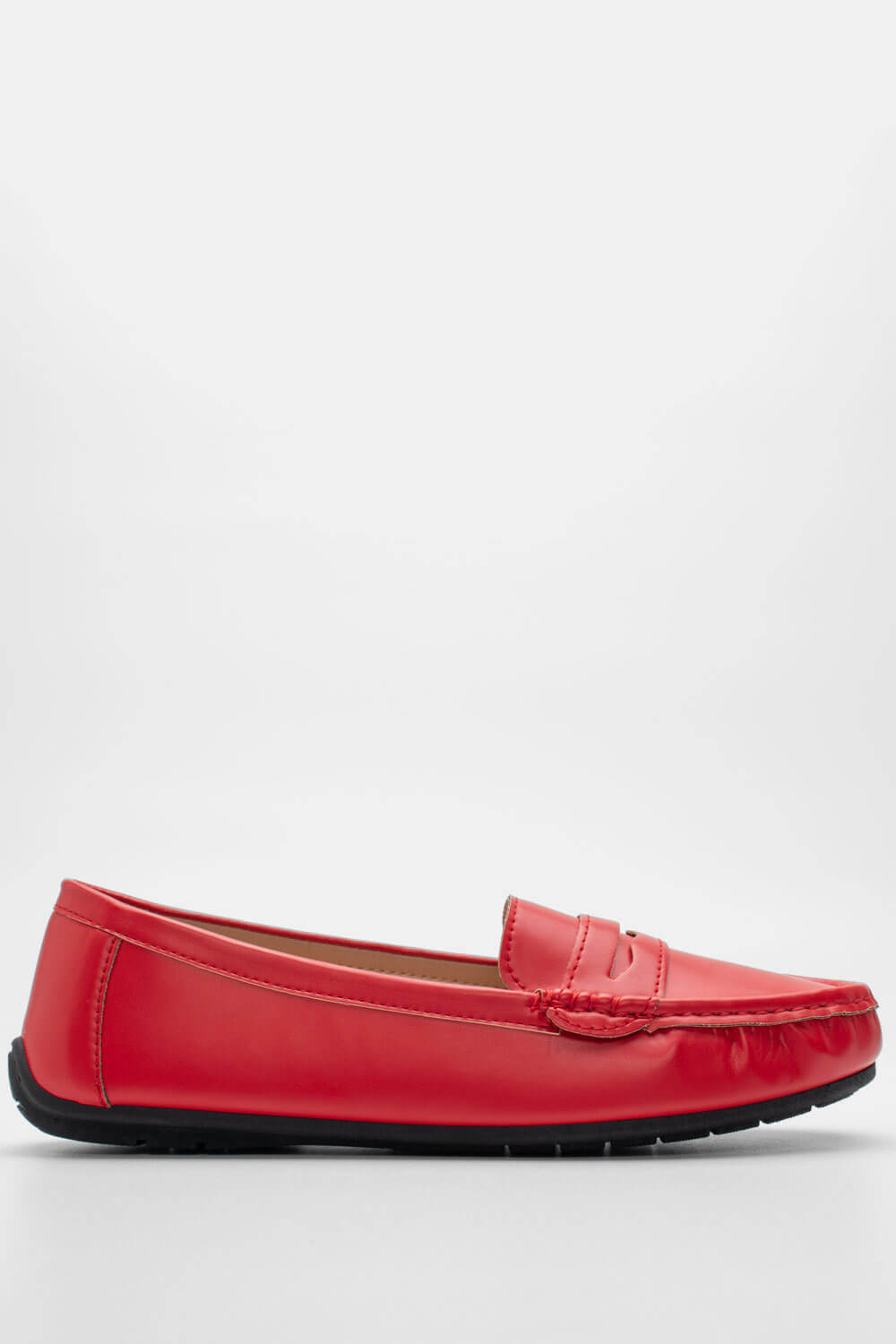 ΠΑΠΟΥΤΣΙΑ > Comfort Παπούτσια Μοκασίνια Soft - Κόκκινο