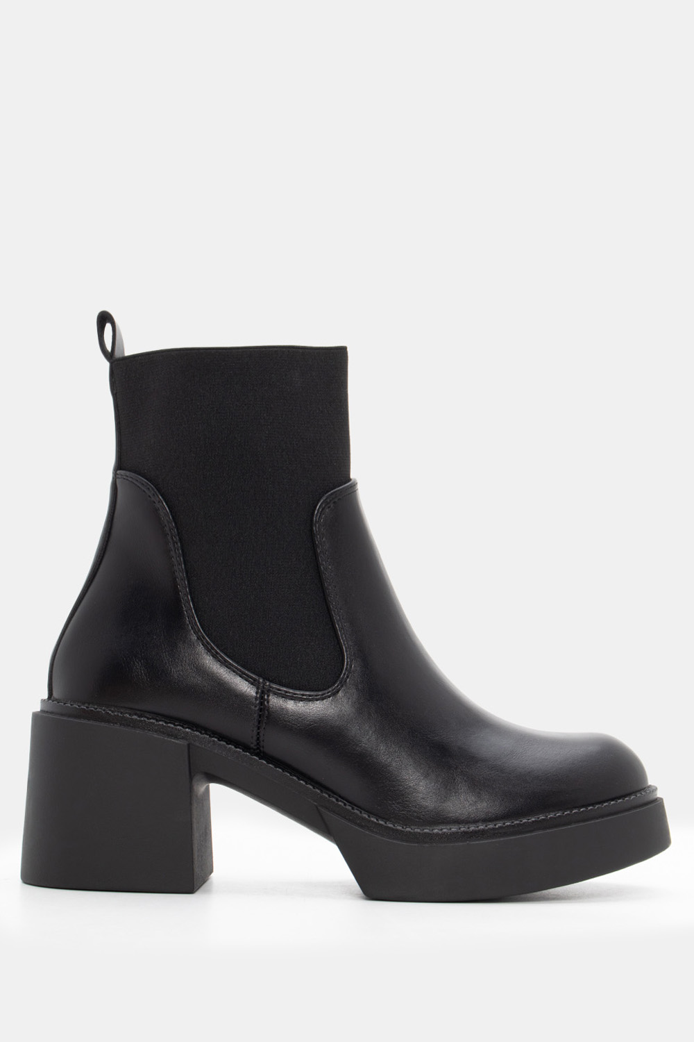 Μποτάκια Chelsea Platform - Μαύρο