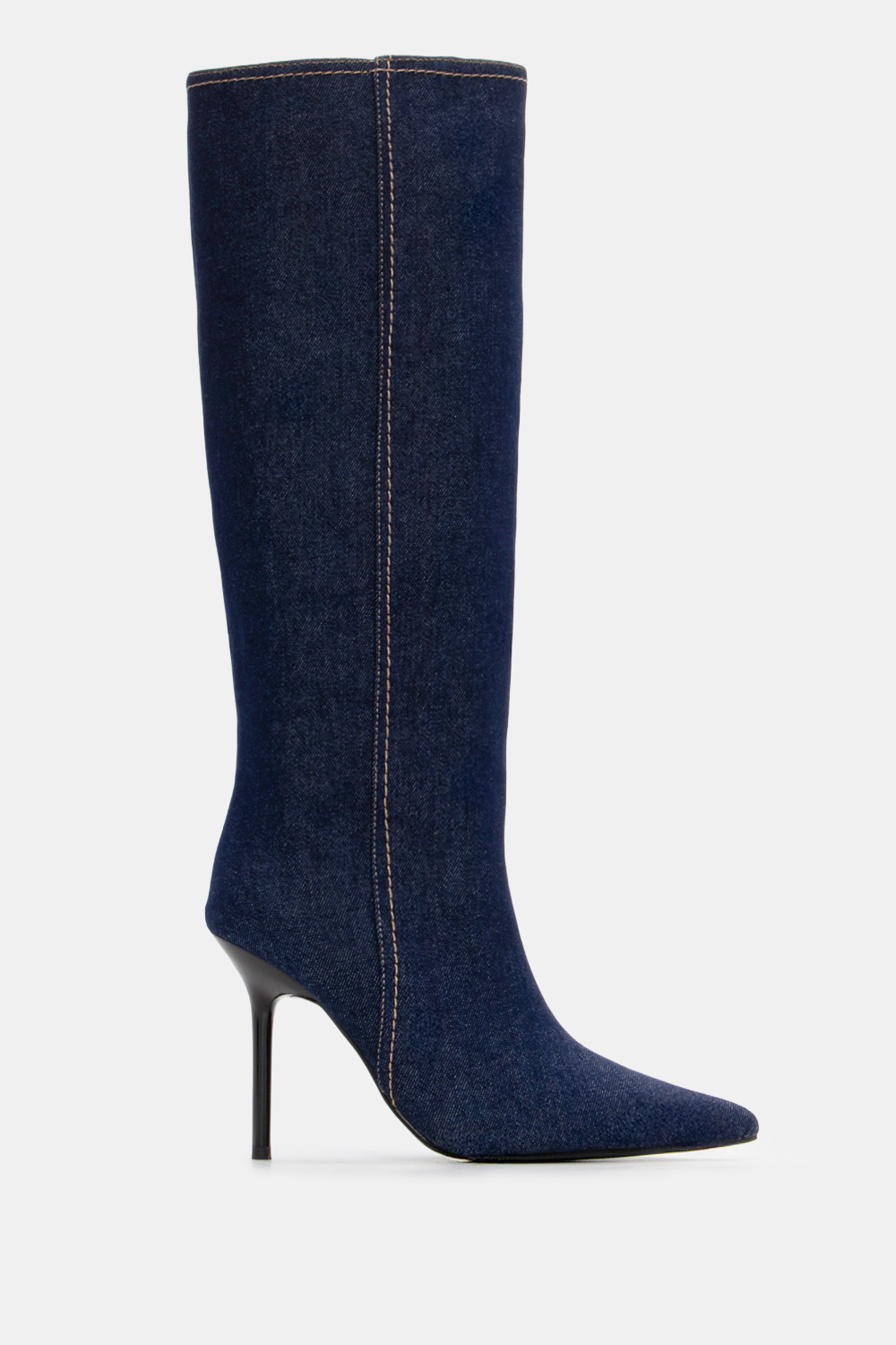 Μπότες Μυτερές Jean - Μπλε Σκούρο