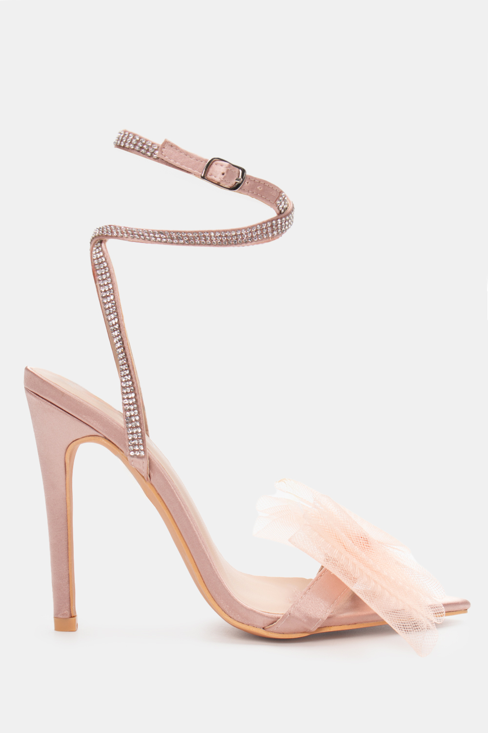 Πέδιλα με Διακοσμητικό Φιόγκο & Strass - Χαλκός