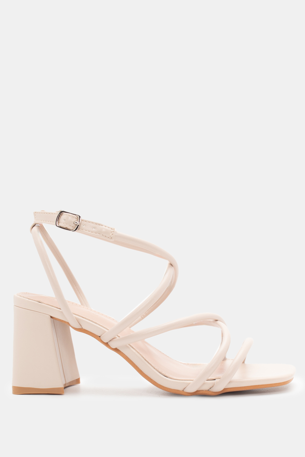 Πέδιλα με Πολλαπλά Λουράκια - Μπεζ