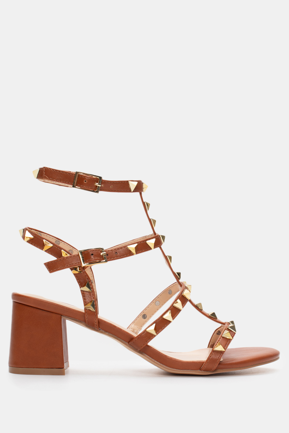 Πέδιλα με Πολλαπλά Λουράκια & Τρούκς - Κάμελ