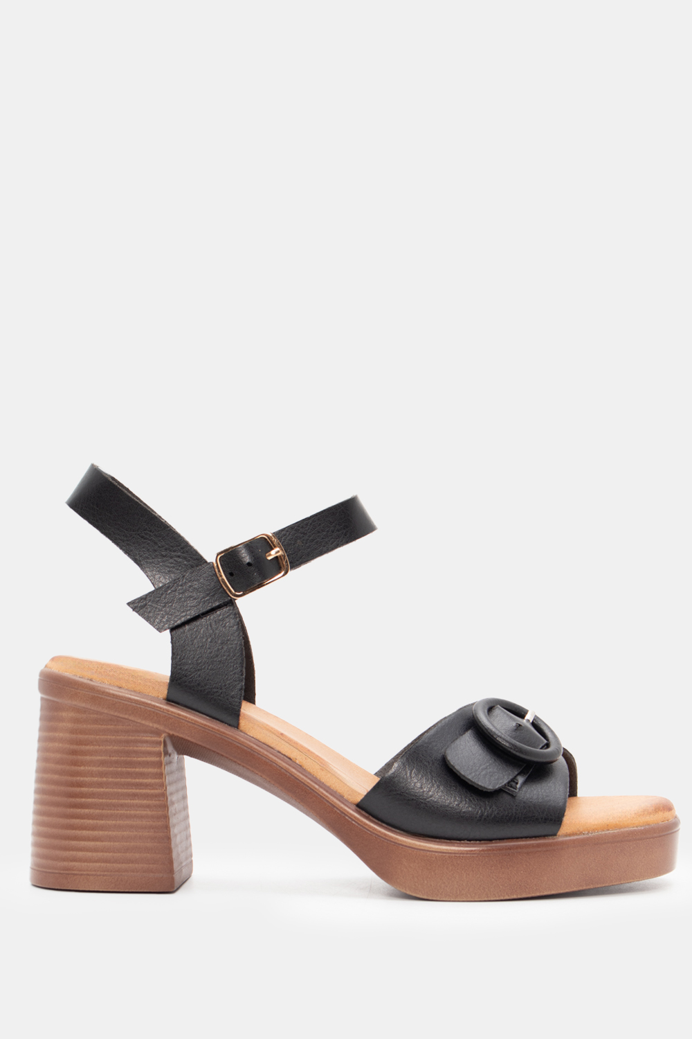 Πλατφόρμες με Μπαρέτα - Μαύρο