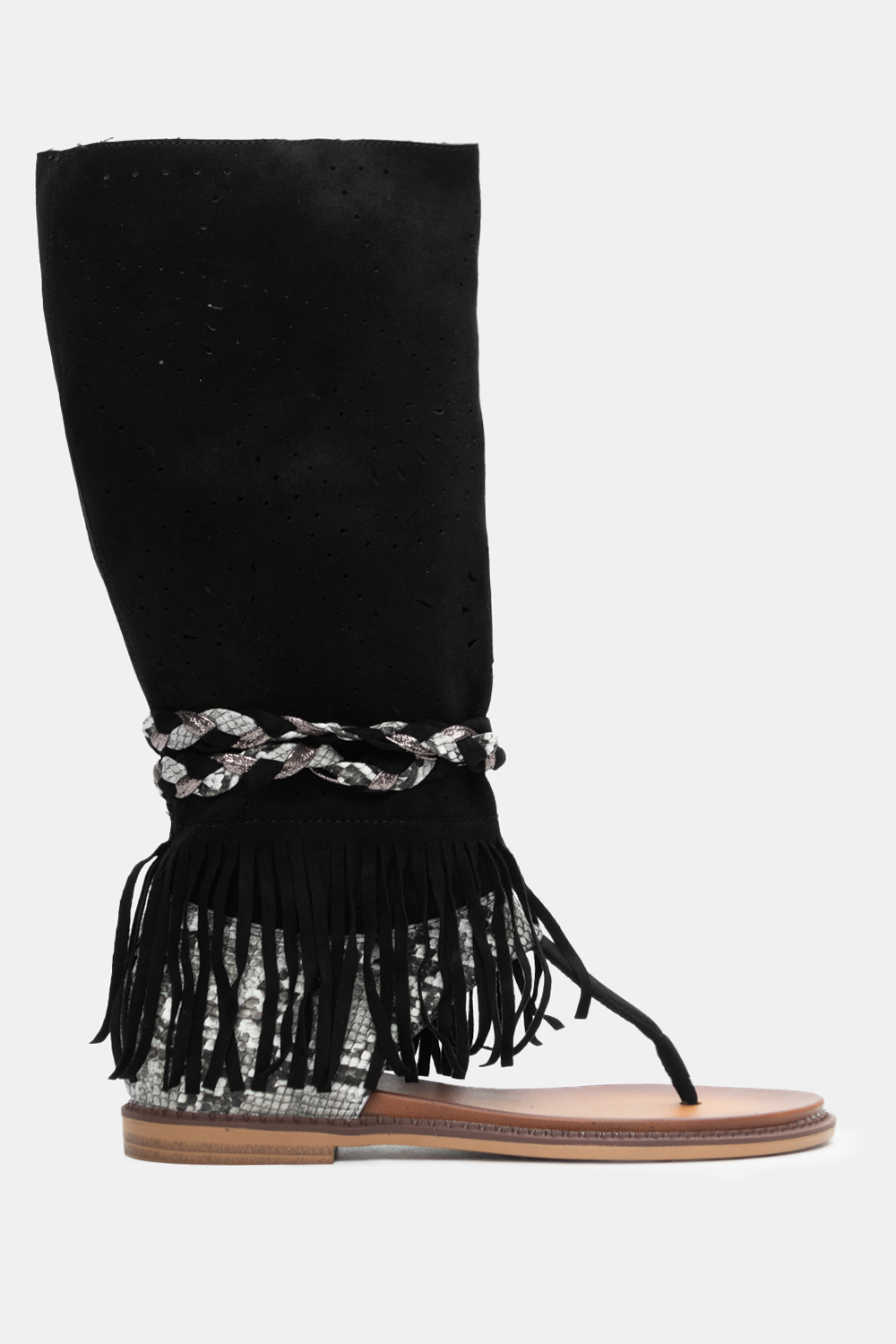 Σανδάλια Boho Boots - Μαύρο