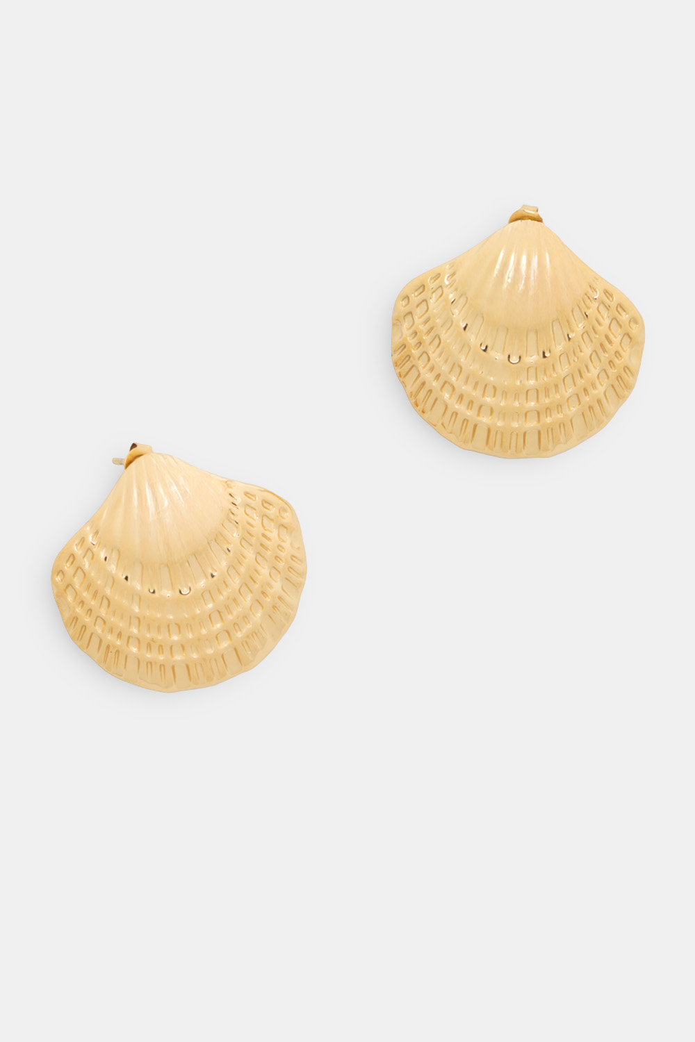 Σκουλαρίκια Κοχύλια - Χρυσό