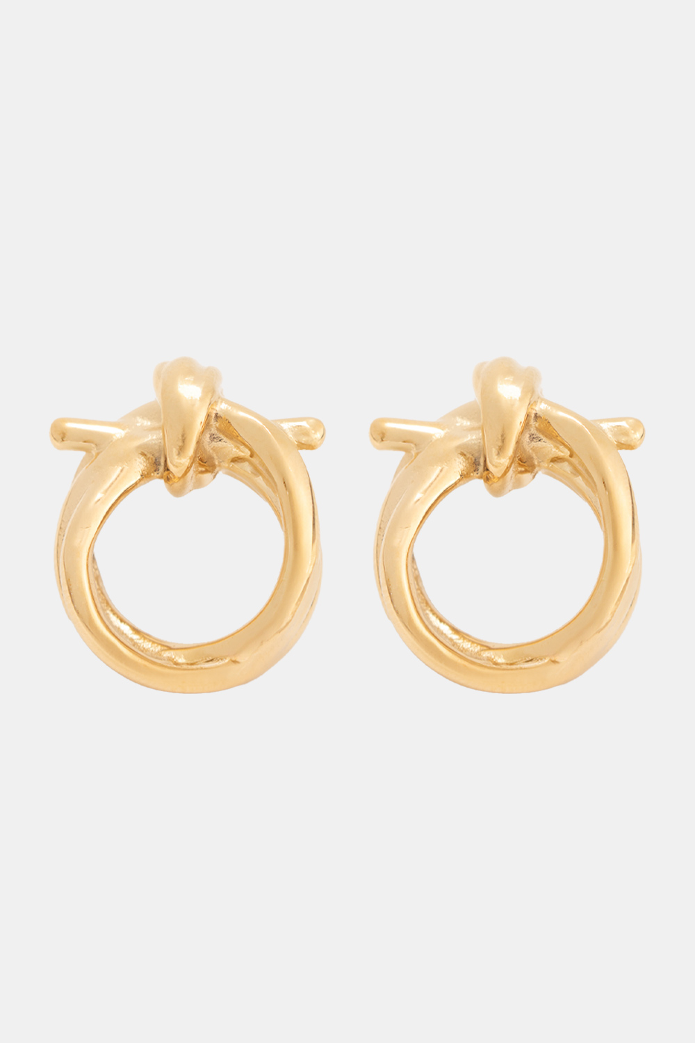 Σκουλαρίκια Κρίκοι - Χρυσό