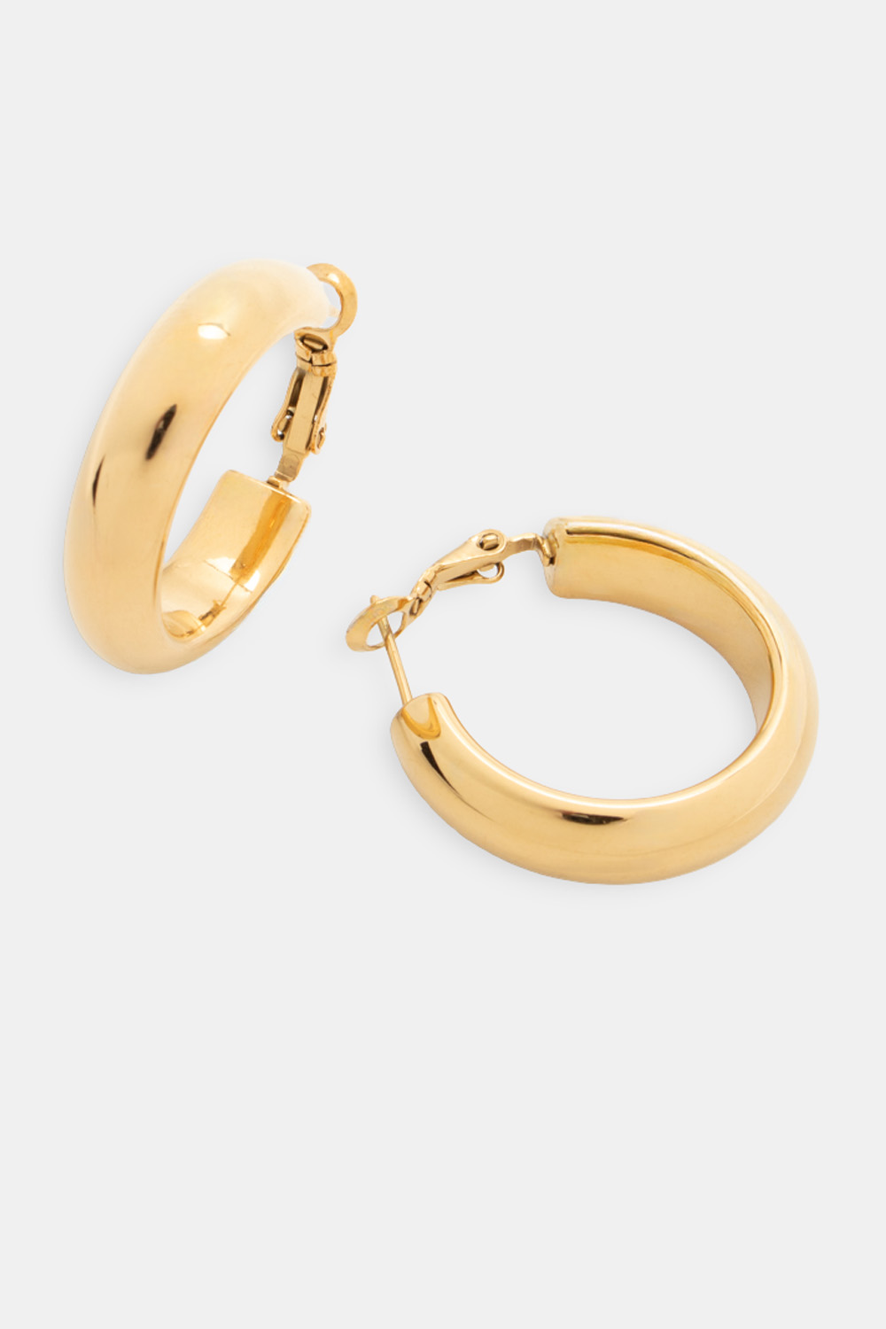 Σκουλαρίκια Κρίκοι - Χρυσό