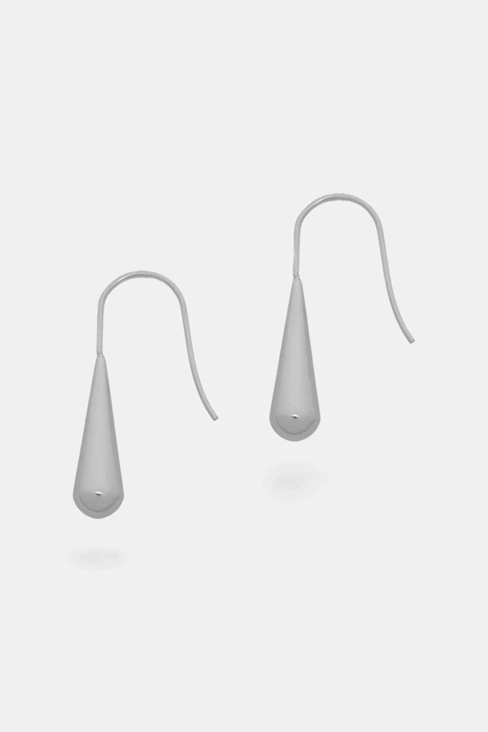 Σκουλαρίκια σε Σχήμα Σταγόνες - Ασημί