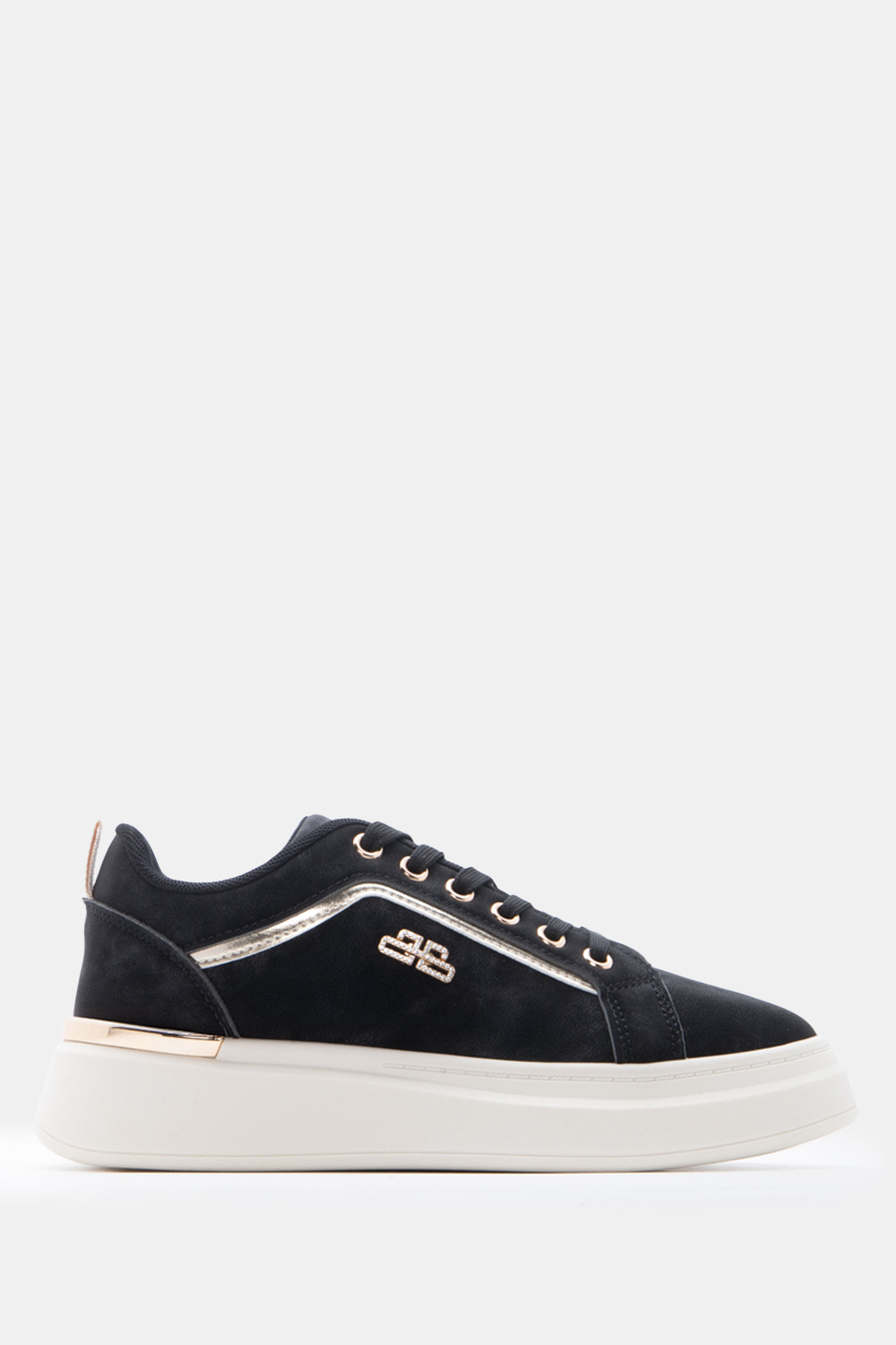 Sneakers Δίσολα σε Συνδυασμό Χρωμάτων με Διακοσμητικό -