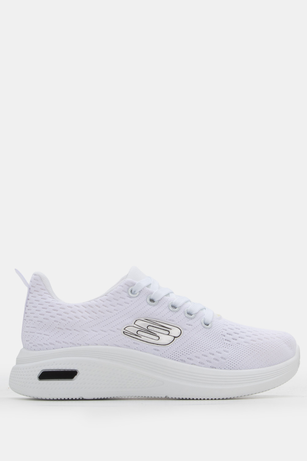 Sneakers με Δίχτυ - Λευκό