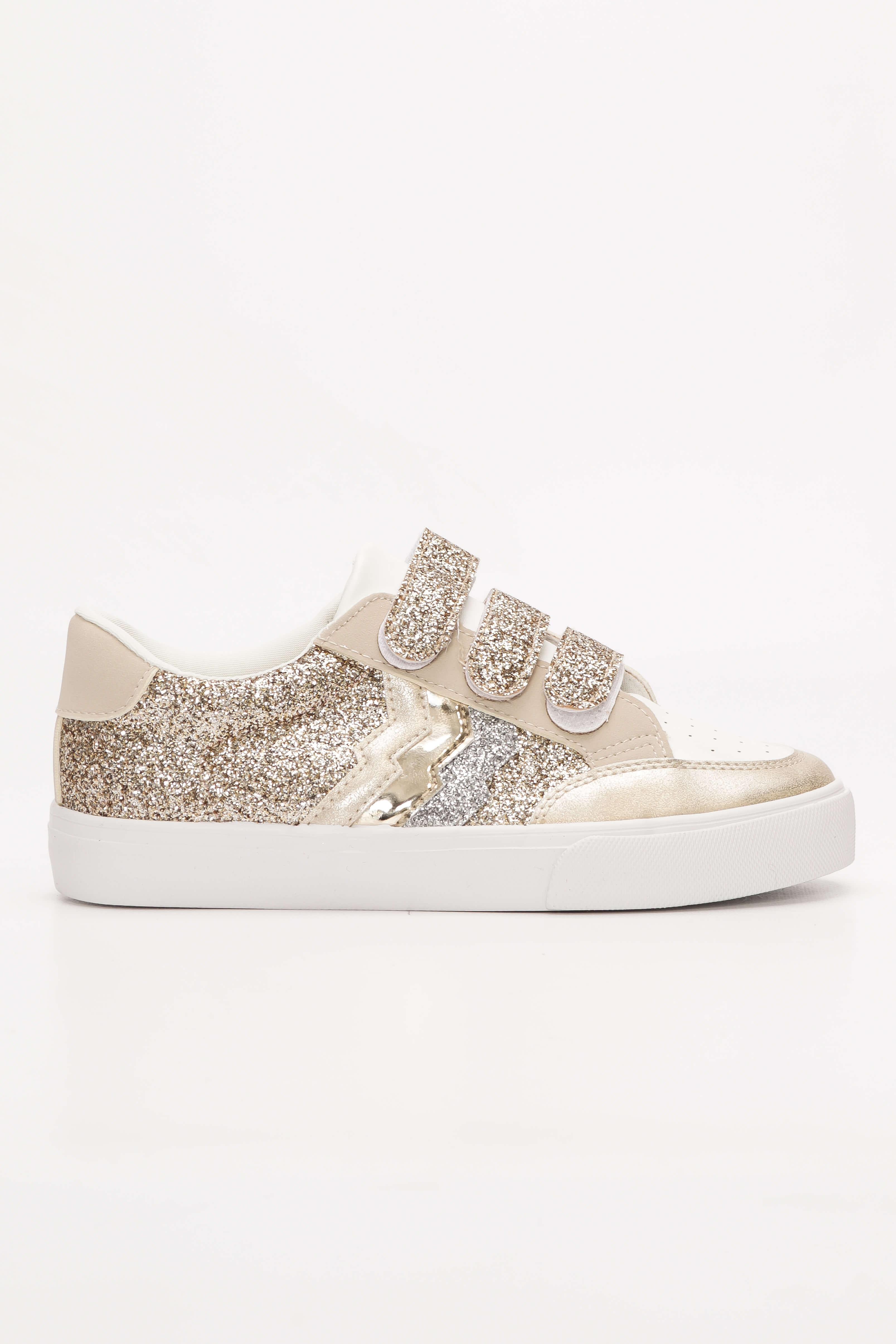 By name Awesome binary Sneakers με Glitter & Scratch – Χρυσό 58445 2022