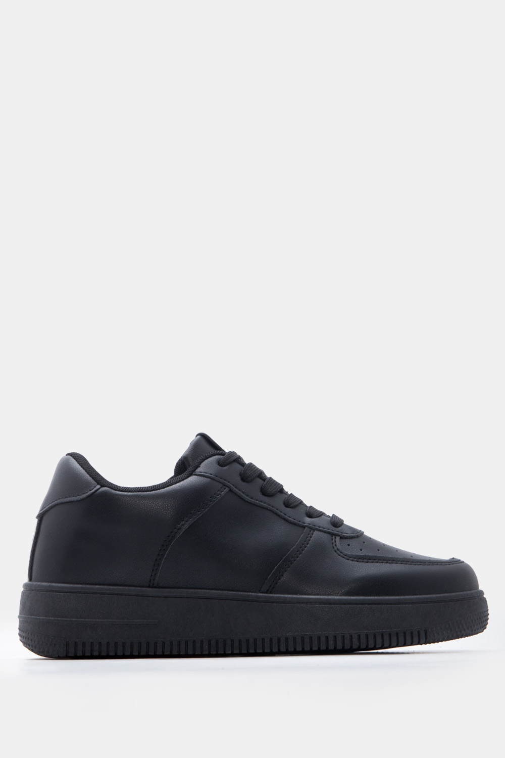 Sneakers με Μεταλλική Λεπτομέρεια - Μαύρο