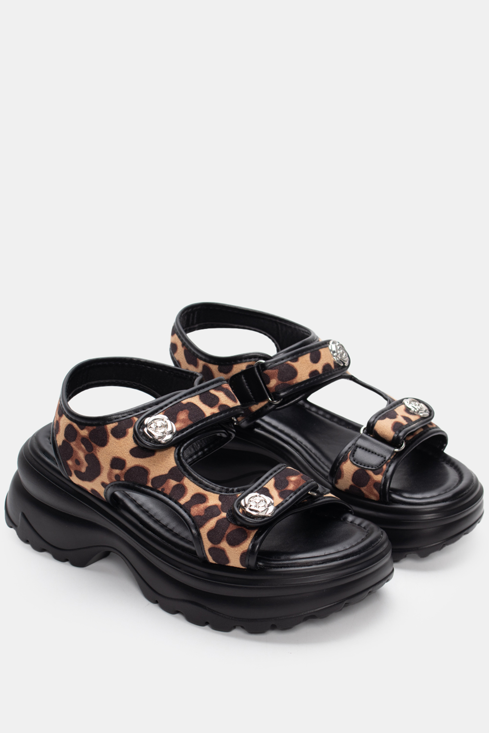 Sneakers Sandals με Λουράκια Scratch - Animal Print