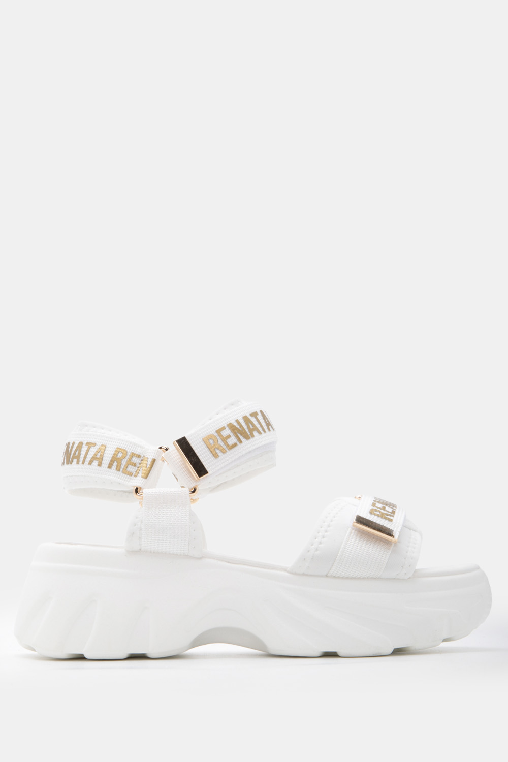 Sneakers Sandals με Λουράκια Scratch - Λευκό