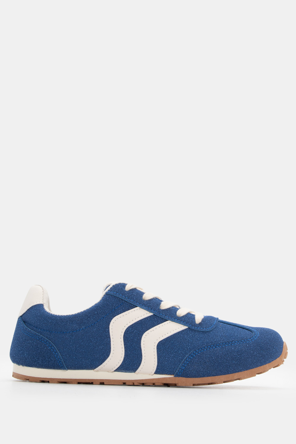 Sneakers σε Συνδυασμό Χρωμάτων - Μπλε Σκούρο