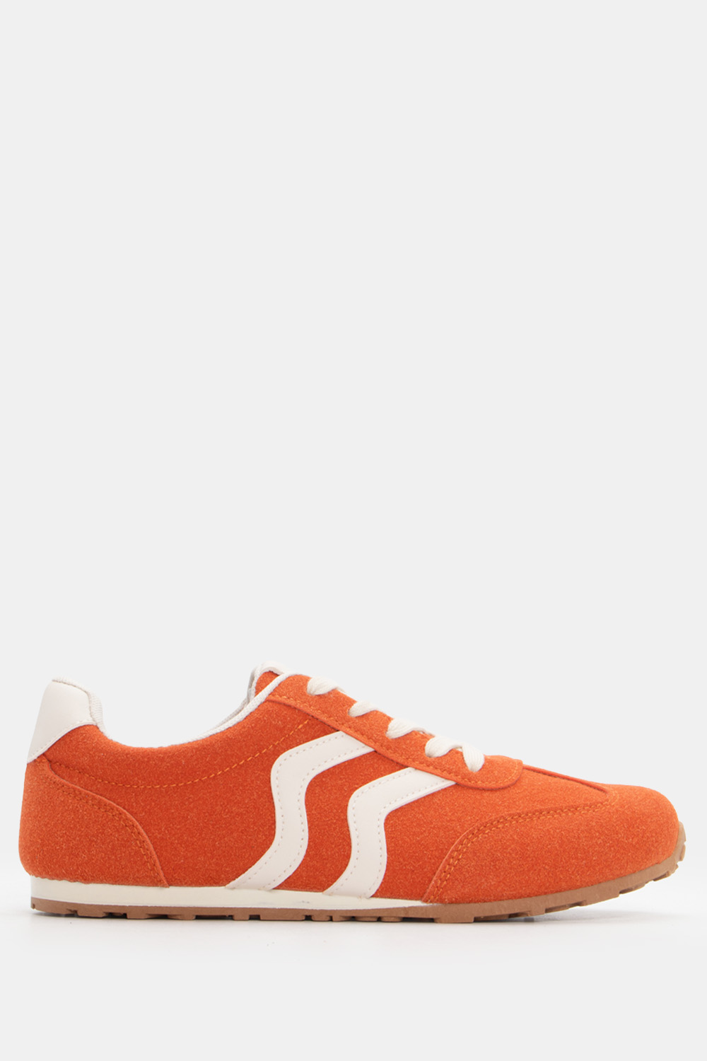 Sneakers σε Συνδυασμό Χρωμάτων - Πορτοκαλί