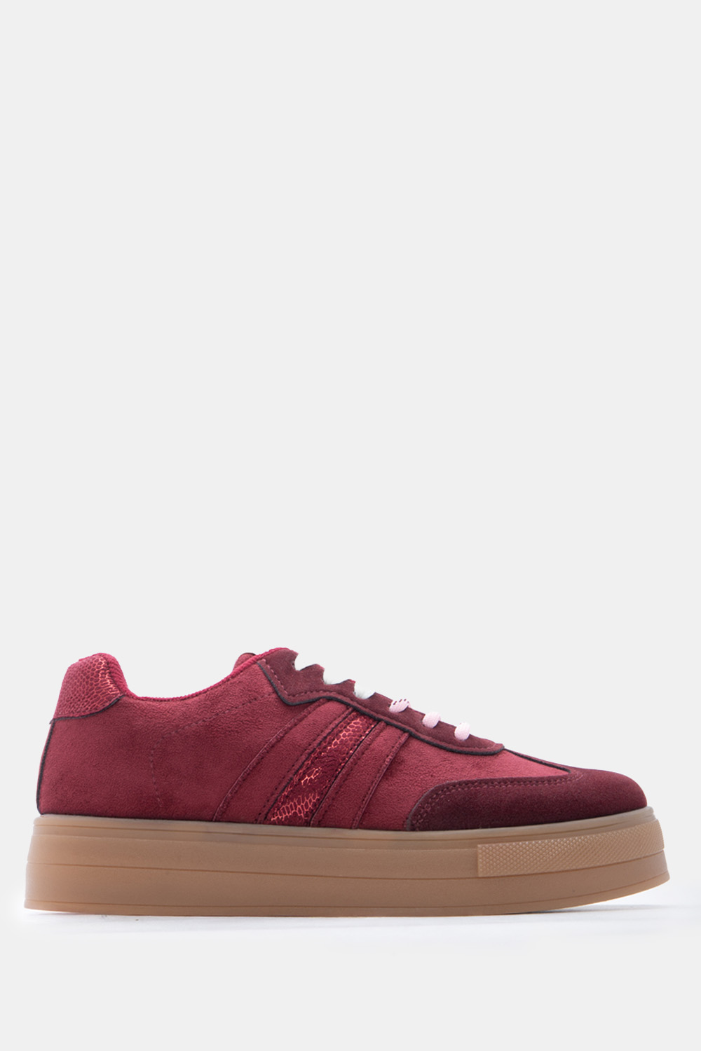 Sneakers σε Συνδυασμό Χρωμάτων & Διπλά Κορδόνια - Μπορν