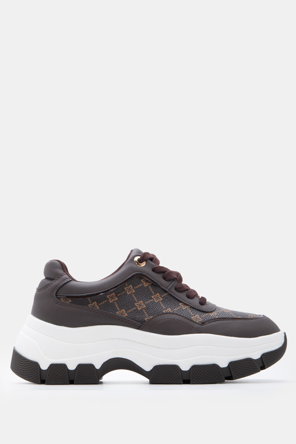 Sneakers σε Συνδυασμό Χρωμάτων & Μεταλλική Λεπτομέρεια 