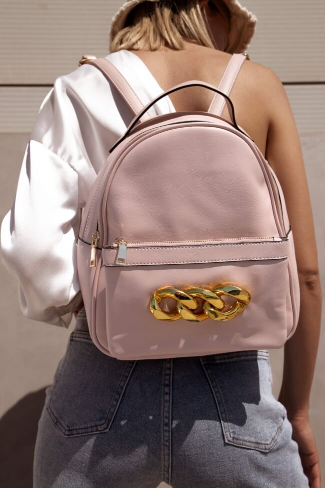 Backpack με Χρυσή Τόκα