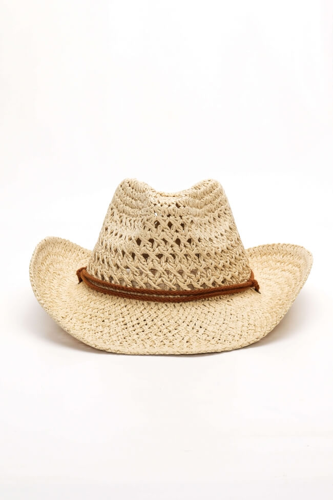 Καπέλο Ψάθινο Cowboy