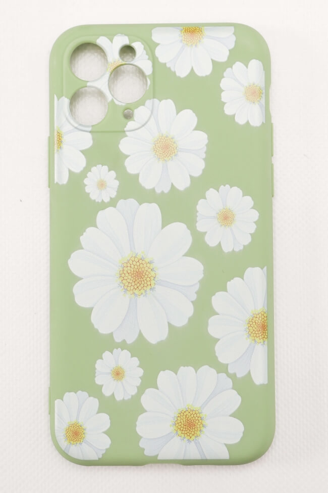 Silicone Case Daisies (IPhone 11Pro)